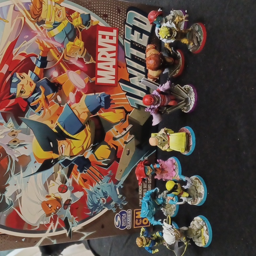 Marvel united xmen (painted)